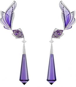 Amethyst earrings