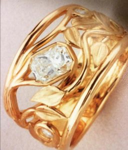 hand cut ring design
