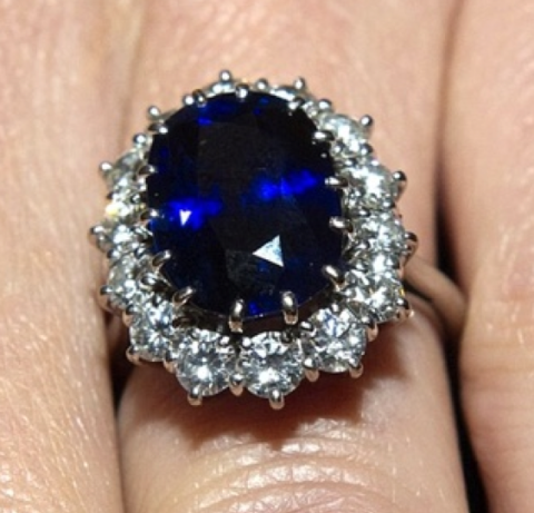 lady di ring sapphire