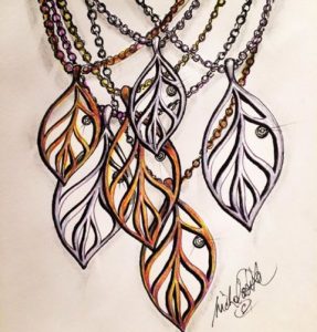 nature jewellery design