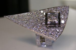 pave diamond ring adelaide