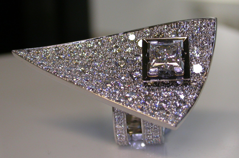 pave diamond ring adelaide